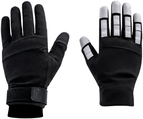 Fingertip pressure-sensing glove, 300 Hz – 1 kHz