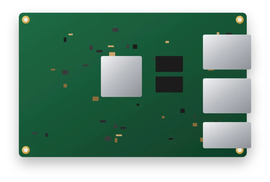 RK3576 dual-Ethernet SBC